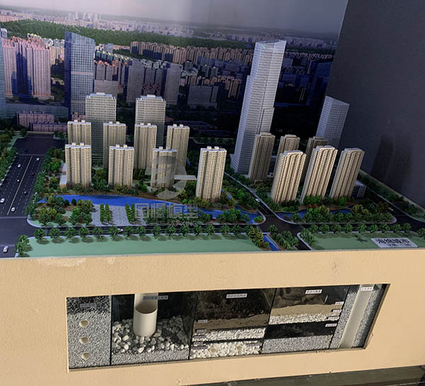 宝山区建筑模型
